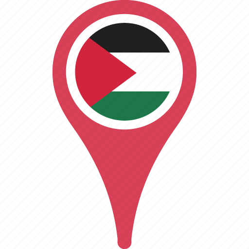 A graphic depicting فلسطين